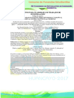 Lineamientos para Elaborar Los Trabajos de Investigación