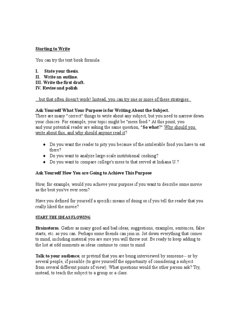 General sentence essay image