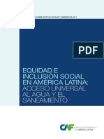 Acceso Universal al Agua y Saneamiento. Equidad e Inclusión Social en America Latina.pdf