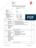 Analisis Program Semester Ganjil Perusahaan Dagang