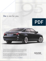 Saab She is Not for You Ad Autoweek 8