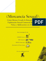 IDEIF, CODENI, REDES y Movimiento El Pozo (2005) - Mercnacía Sexual. Cómo Hemos Creado Demanda para La ESCNNA en El Perú 2