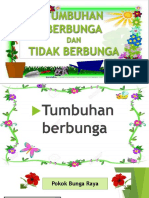 Tumbuhan Berbunga Tidak Berbunga