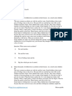 English Grade 9 - Reading Test 01.pdf