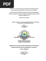 Download BAB 1 3  Kambang Ulung 112170046 Hubungan Sanitasi Air Dengan Kejadian Diare Pada Balita Di Puskesmas Cangkol Kota Cirebon by Pras Adi SN358846777 doc pdf