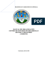 Manual de Organizacion Cedesyd Version Final