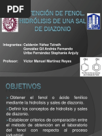 Obtencion de Fenol (PRAC_7) Laboratorio Organica Industrial