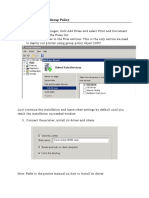 Tasksheet 10 Deploy Printer Using Group Policy