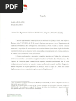 RESPOSTA DO PROVEDOR DE JUSTIÇA - CARTA DE UM GRUPO DE ADVOGADOS - INCONSTITUCIONALIDADES