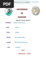 Derecho y Ciencias Politicas