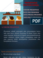 Presentasi Kerja Proyek