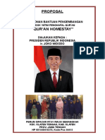 Proposal Pembangunan Pondok Jokowi