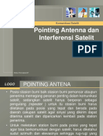 Pointing Antenna Dan Interferensi Satelit