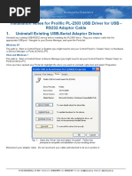 PL2303 USB Driver Installation 1