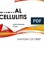 Orbital Cellulitis: Jenish Neupane VI Sem