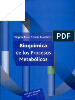 Bioquimica de Los Procesos Metabolicos PDF