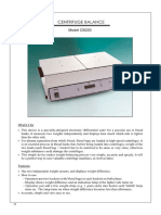 Centrifuge balance from Centron Technologies