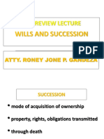 Wills and Succession FINAL NOTE