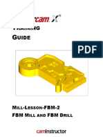 Mill-Lesson-FBM-2 Mastercam PDF