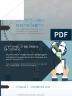 Ley de Dinero Electrónico