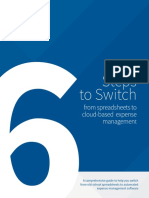 Steps To Switch: From Spreadsheets To Cloud-Based Expense Managemen