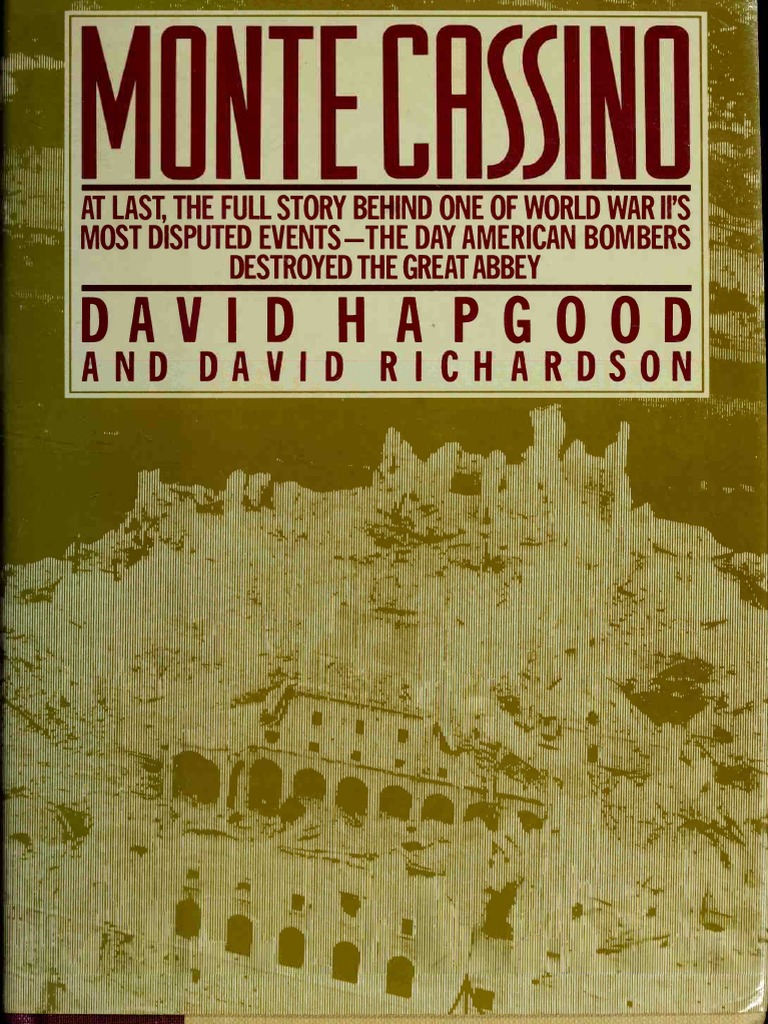 David Hapgood & David Richardson Monte Cassino (Congdon