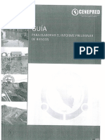 RJ 087 2016 Guia Informe Premilinar Riesgos PDF