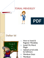 Tutorial Mendeley