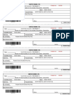 Bank Challan