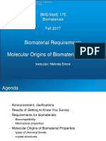 02 - BME-MatE 175 - F17 - Biomaterial Reqs Molecular Origins