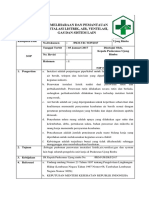 SOP PEMELIHARAAN DAN PEMANTAUAN INSTALASI LISTRIK, AIR, VENTILASI, GAS DAN SISTEM LAIN.docx