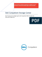 Dell Compellent SMI-S Best Practices for MS VMM2012