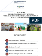 Dukungan Program Kotaku Terhadap Pencapaian Tujuan SDGs PDF