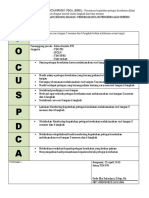 FOCUS PDCA Cuci Tangan Tahunan Triwulan I 2015