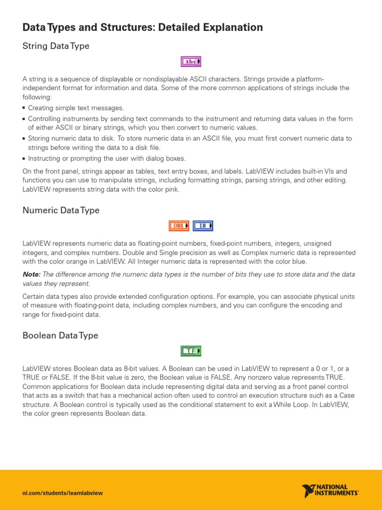 Data Types and Structures PDF | PDF | Array Data Type | Array Data ...