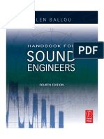 Handbook For Sound Engineers PDF
