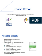 Microsoft Excel: Presented by Showorks Fair Software and Online Entries