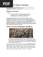 Parashah 51: Nitzavim "Standing ": YHVH's Covenant Extended To All Nations
