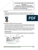 Calibrate HART DP Transmitter