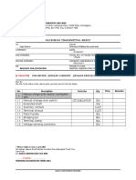 RFQ 022-17 Manual Change Over Switch