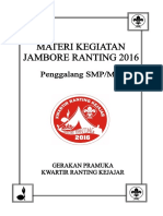 Materi Jambore Ranting 2016 SMP - MTs