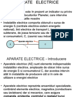 Aparate Electrice-Notiuni de Baza