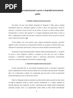 TEMA 4 - Dreptul International Penal CA Parte A Dreptului International Public