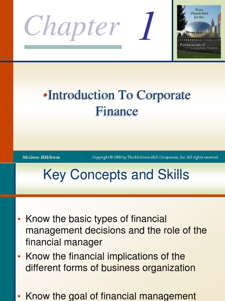 Introduction To Corporate Finance: Mcgraw-Hill/Irwin | PDF ...