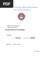 Text Mining Assignment