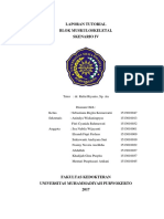 Laporan Tutorial Blok Muskuloskeletal Skenario Iv