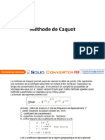 ETUDIANTS Méthode de Caquot PDF