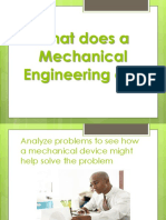 What Does A Mechanical Engineering Do