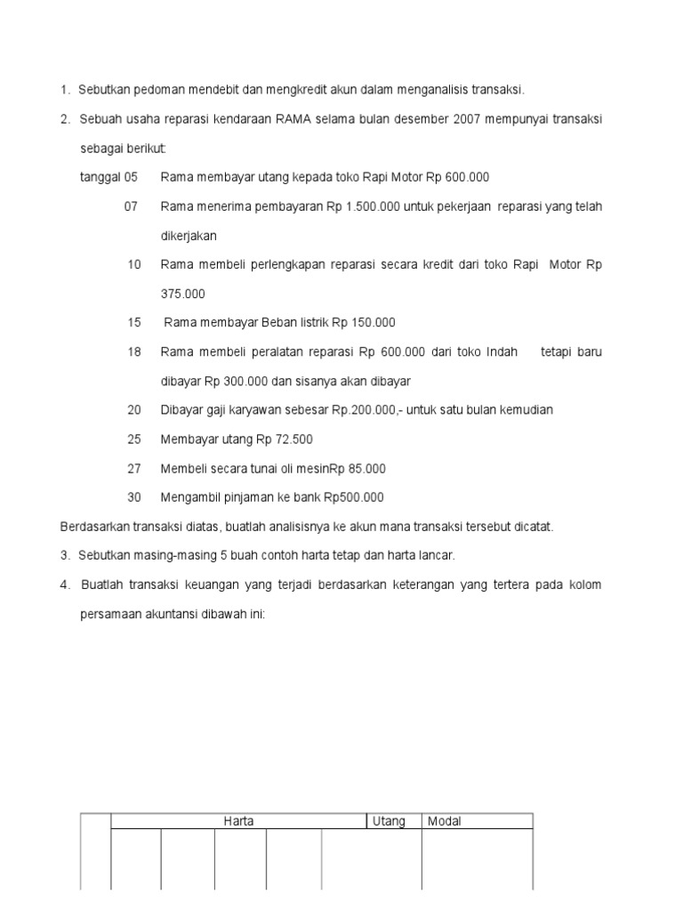 Koleksi 13+ Contoh Soal Akuntansi Interview Yang Sering Dicari  Galeri