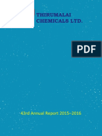 Thirumalai Chemicals LTD 2015 16